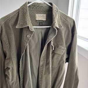 Cabela's Olive Green Lightweight Shirt Jackets